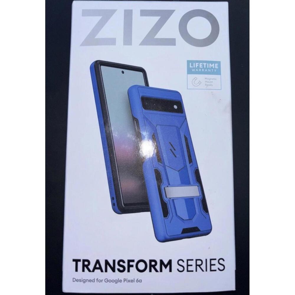 ZIZO Transform Blue‎ Case Google Pixel 6a Kickstand Magnetic Lifetime NEW